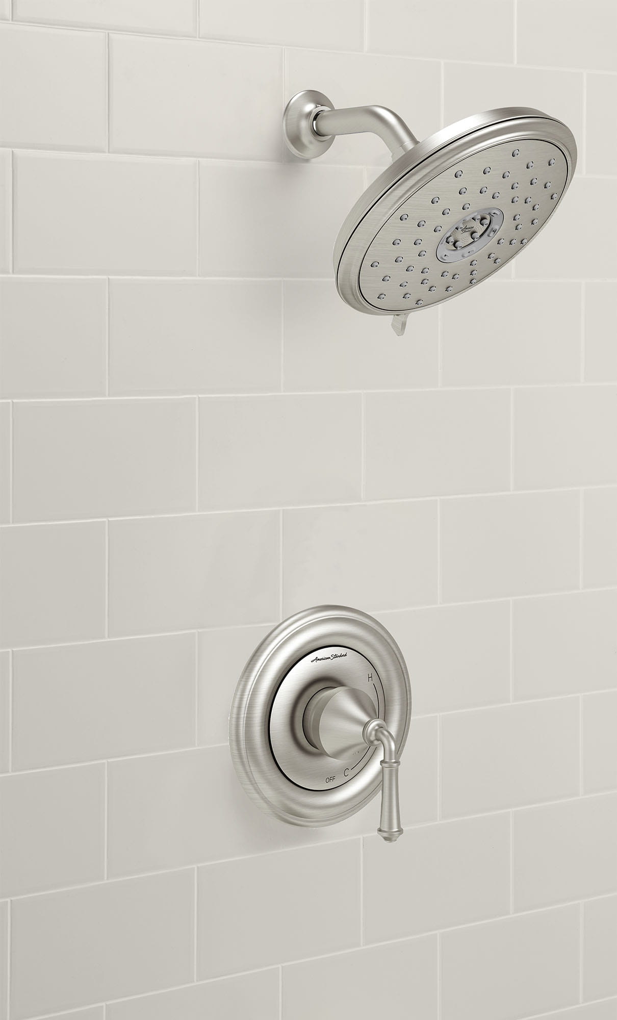 Portsmouth 2.0 GPM Shower Trim Kit with FloWise Showerhead and Lever Handle